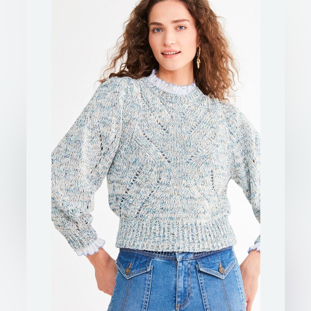 VANESSA BRUNO NOREEN Cotton Knit SWEATER